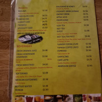 Shawarma Grill Cafe menu