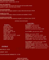 Il Corsaro Italian Pasta Bar menu