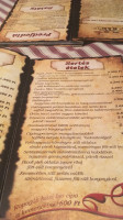 Sári Csárda menu