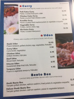 Hi Genki Japanese Restaurant menu