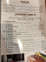 Wasabi Bistro menu