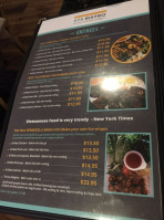 575 Bistro menu