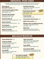 Nick's Original House Of Pancakes menu