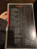 Victoria Sushi menu