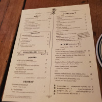 The Good King Tavern menu