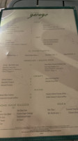 Sushi Garage Miami Beach menu