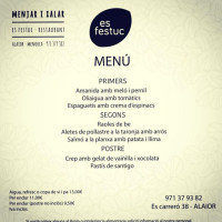 Es Festuc menu