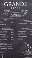 Grande Pizzeria menu