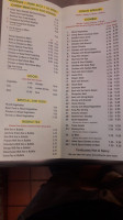 Asian Cafe menu