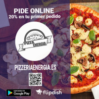 Pizza Energia food