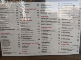 Yama Sushi menu