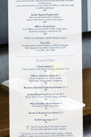 Officers Club menu