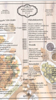 Rózsa Étterem menu