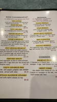 Pat & Mike's Family Restaurant menu