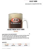 A & W food