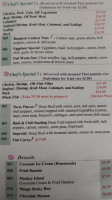 Thai Cuisine Noodle House menu