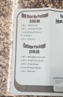 Gilmour's Meat Shop Deli menu