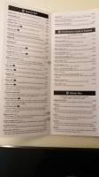 Hirame Sushi menu