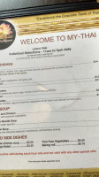 Eat Thai Guelph menu