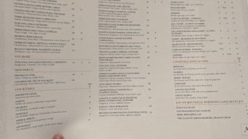 Alessa Trattoria menu