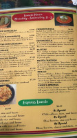 El Mexicano menu