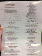 The Pompous Pig menu