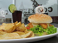 Cowfish Burgers & Sushi food