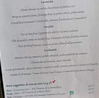 Restaurant Le Vauquelin menu