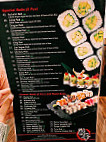 Saika Sushi menu