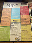 Zocalo menu