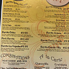 El Mariachi Mexican Grill menu