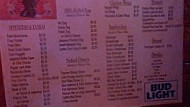 Pickled Pete's Grill menu