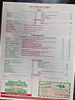 A M Pizza menu