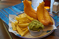 Blue Lagoon Fish Chips food