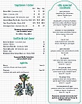 Corbett and Claude menu