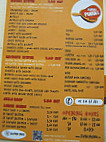 Funki Punki Creperie menu