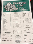 Grove Market And Deli menu