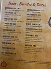 La China Mexican menu