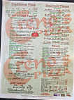 Creno's Pizza menu