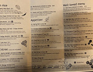 Thai Charlie's menu