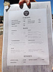 The Bunker Food Coffee menu