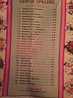 Great Wall Chinese menu