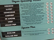 Ghost Pizza Kitchen menu