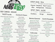 Nutritoledo menu