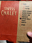 Swiss Chalet menu