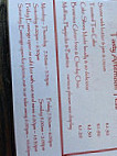 Cafe De La Post menu