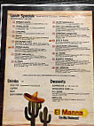 El Manna menu