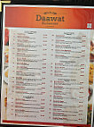 Daawat menu