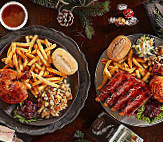 Swiss Chalet Chicken & Ribs food