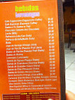 Sabor Dominicano menu